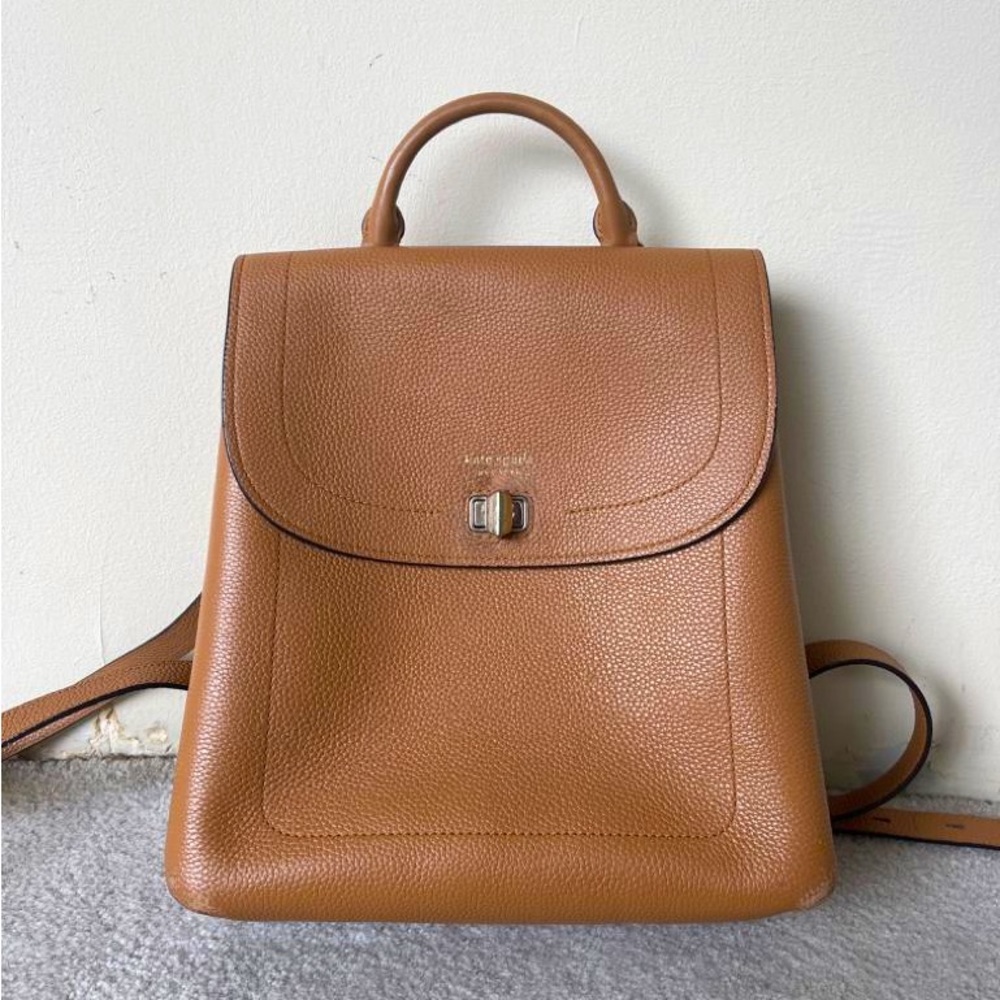 Kate Spade Essential Pebbled Leather Medium Backpack